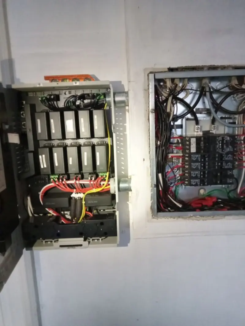 Electrical panel upgrade completed for Commercial Electrician Services in Bethel Park